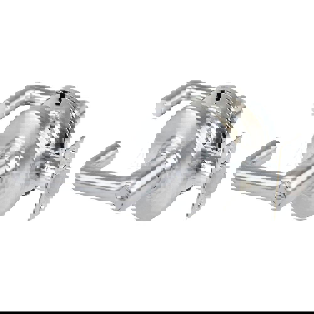 Lever Locksets; Lockset Type: Cylindrical Lock ; Key Type: Keyless ; Back Set: 2-3/4 (Inch); Cylinder Type: No Keyway ; Material: Metal ; Finish: Satin Chrome