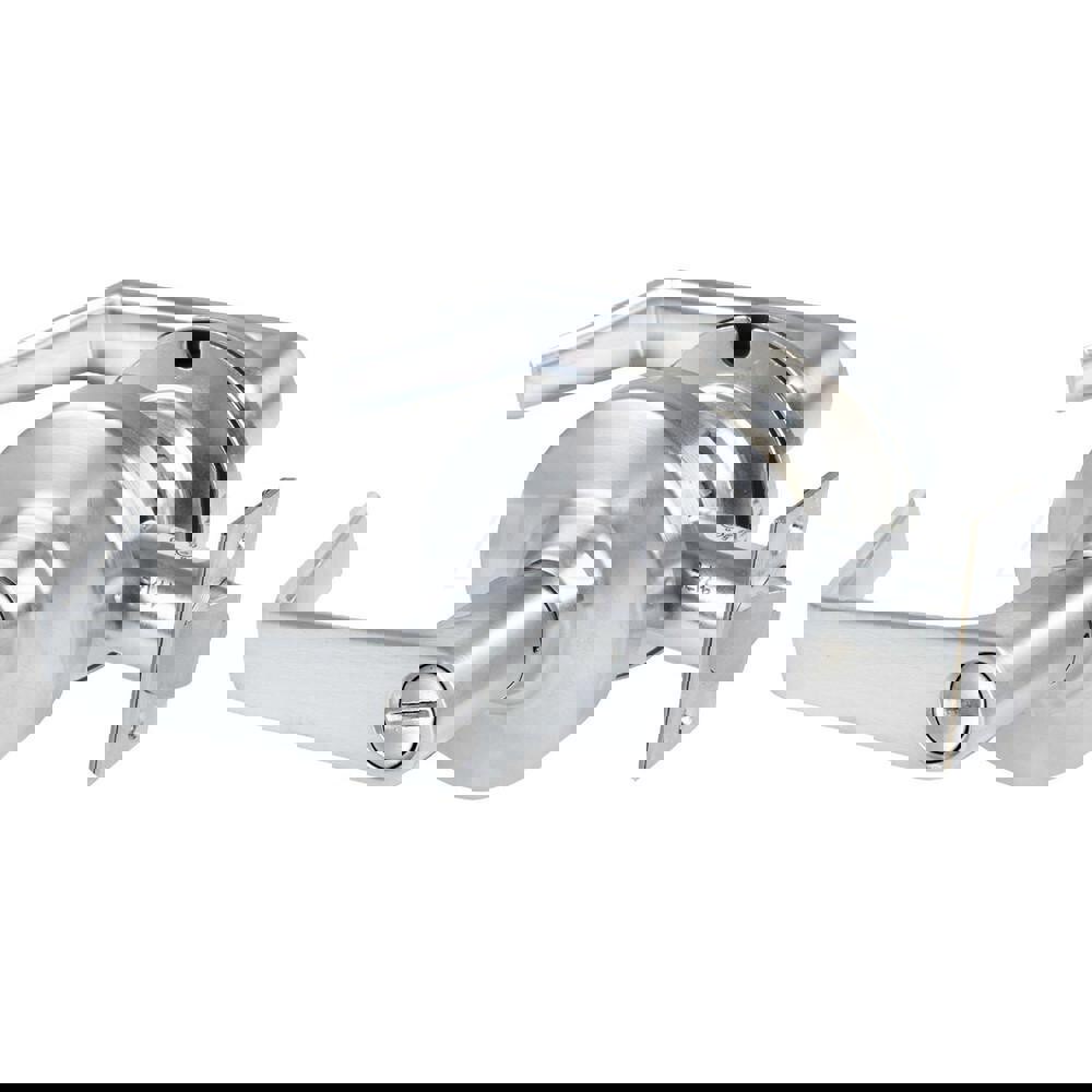 Lever Locksets; Lockset Type: Cylindrical Lock ; Key Type: Keyless ; Back Set: 2-3/4 (Inch); Cylinder Type: No Keyway ; Material: Metal ; Finish: Satin Chrome