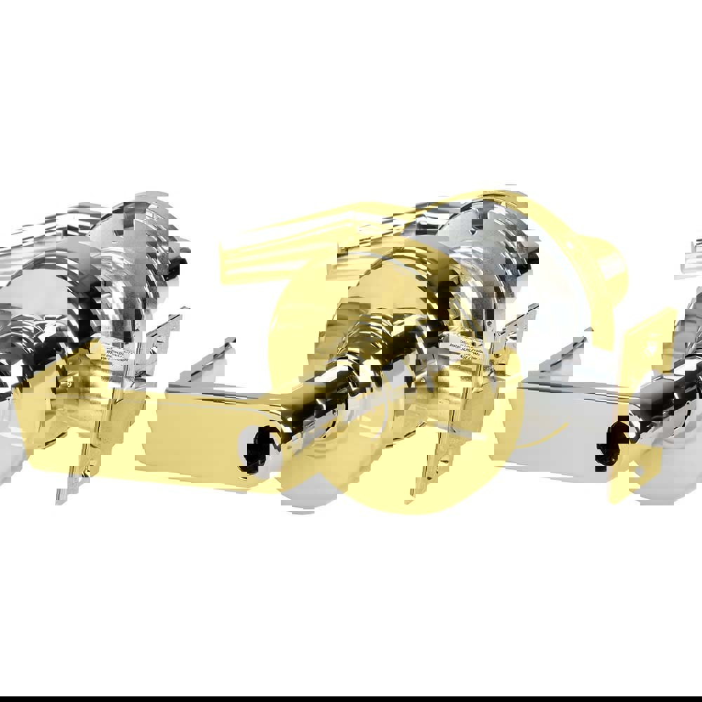 Lever Locksets; Door Thickness: 1 3/8 - 1 3/4; Key Type: Conventional; Back Set: 2-3/4; For Use With: Commerical installation; Finish/Coating: Bright Brass; Material: Brass; Material: Brass; Door Thickness: 1 3/8 - 1 3/4; Lockset Grade: Grade 2; Cylinder