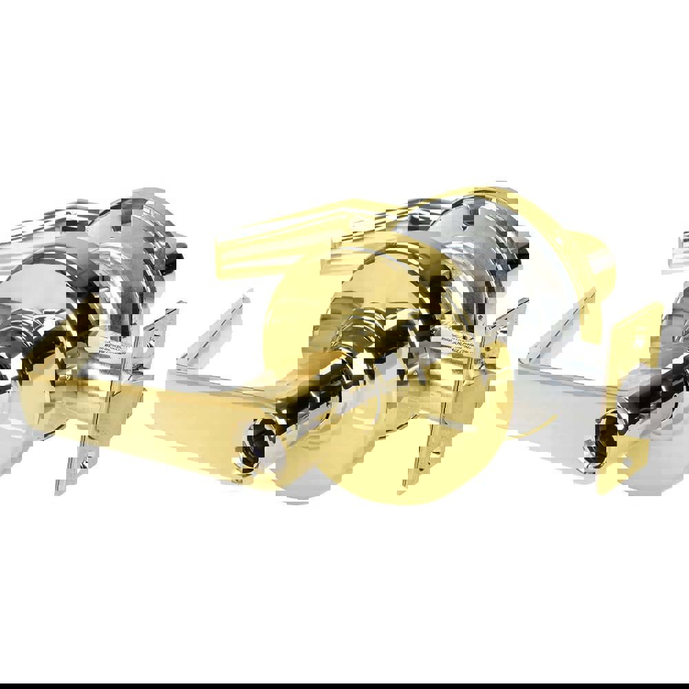 Lever Locksets; Door Thickness: 1 3/8 - 1 3/4; Key Type: Conventional; Back Set: 2-3/4; For Use With: Commerical installation; Finish/Coating: Bright Brass; Material: Brass; Material: Brass; Door Thickness: 1 3/8 - 1 3/4; Lockset Grade: Grade 2; Cylinder