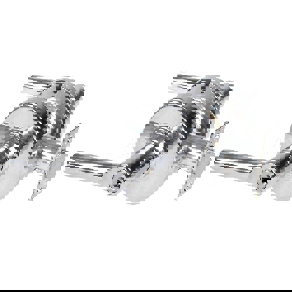 Lever Locksets; Lockset Type: Cylindrical Lock ; Key Type: Keyed Different ; Back Set: 2-3/4 (Inch); Cylinder Type: Schlage C Keyway ; Material: Metal ; Finish: Bright Chrome