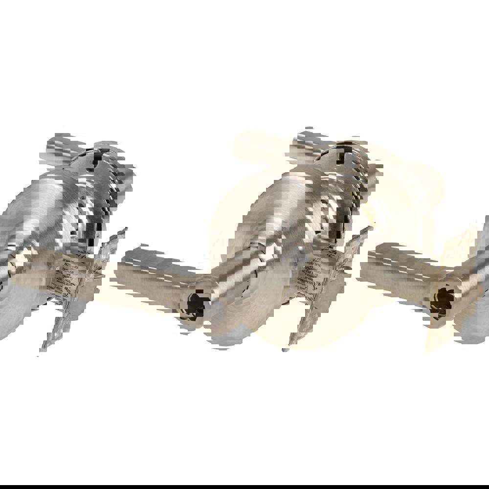 Lever Locksets; Lockset Type: Cylindrical Lock ; Key Type: Keyless ; Back Set: 2-3/4 (Inch); Cylinder Type: No Keyway ; Material: Metal ; Finish: Satin Nickel