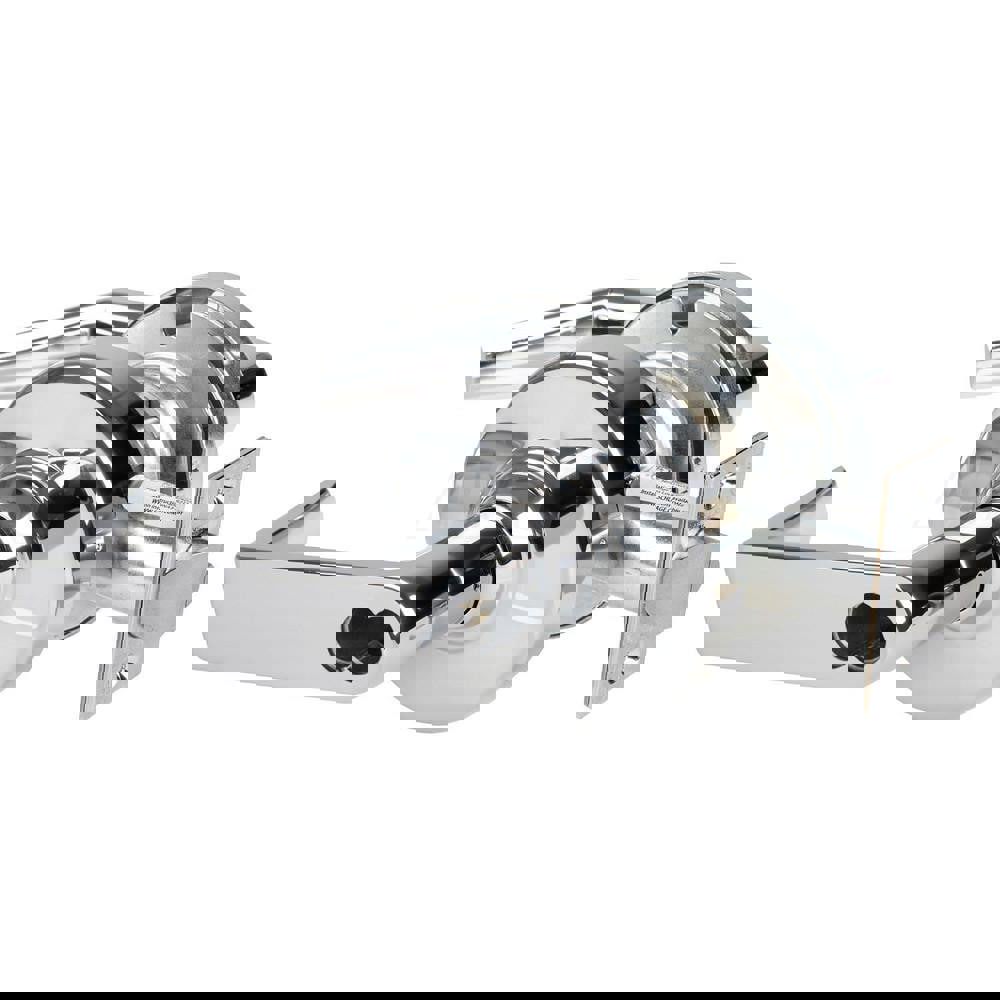 Lever Locksets; Lockset Type: Cylindrical Lock ; Key Type: Keyless ; Back Set: 2-3/4 (Inch); Cylinder Type: No Keyway ; Material: Metal ; Finish: Bright Chrome