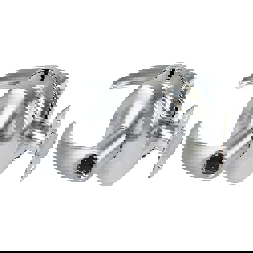 Lever Locksets; Lockset Type: Cylindrical Lock ; Key Type: Keyless ; Back Set: 2-3/4 (Inch); Cylinder Type: No Keyway ; Material: Metal ; Finish: Satin Chrome