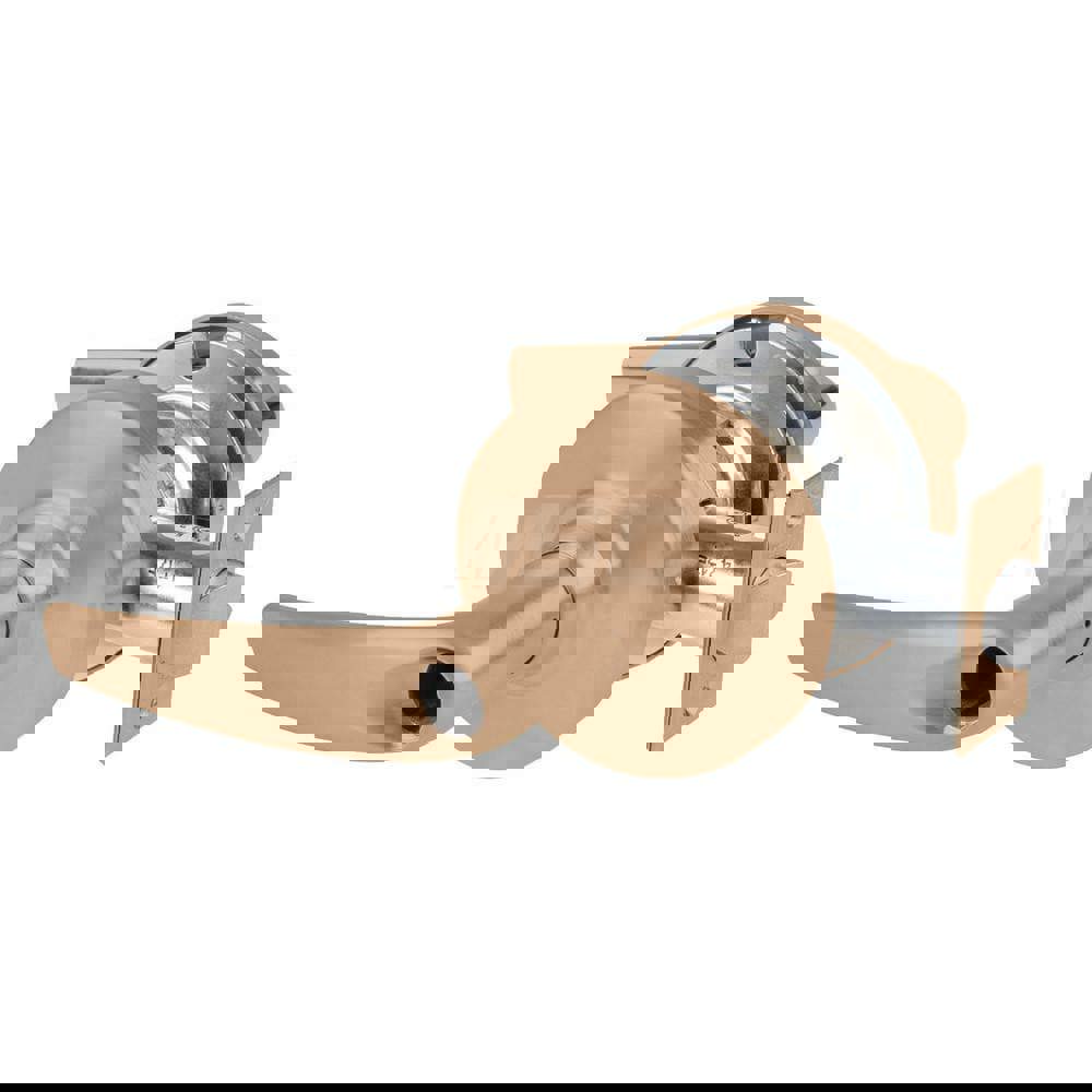 Lever Locksets; Lockset Type: Cylindrical Lock ; Key Type: Keyless ; Back Set: 2-3/4 (Inch); Cylinder Type: No Keyway ; Material: Metal ; Finish: Satin Bronze