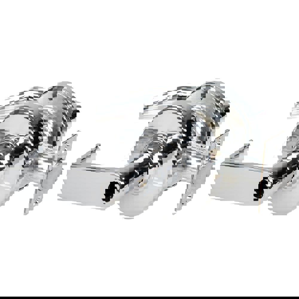 Lever Locksets; Lockset Type: Cylindrical Lock ; Key Type: Keyless ; Back Set: 2-3/4 (Inch); Cylinder Type: No Keyway ; Material: Metal ; Finish: Bright Chrome