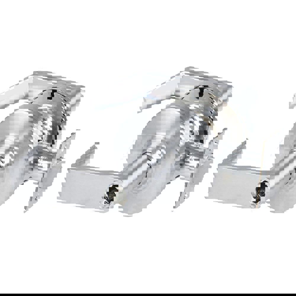 Lever Locksets; Lockset Type: Cylindrical Lock ; Key Type: Keyless ; Back Set: 2-3/4 (Inch); Cylinder Type: No Keyway ; Material: Metal ; Finish: Satin Chrome