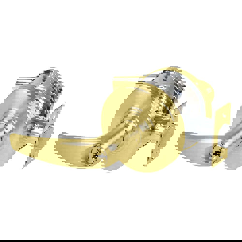 Lever Locksets; Door Thickness: 1 3/8 - 1 3/4; Key Type: Keyed Alike; Back Set: 2-3/4; For Use With: Commerical installation; Finish/Coating: Polished Brass; Satin Brass; Material: Brass; Material: Brass; Door Thickness: 1 3/8 - 1 3/4; Lockset Grade: Grad