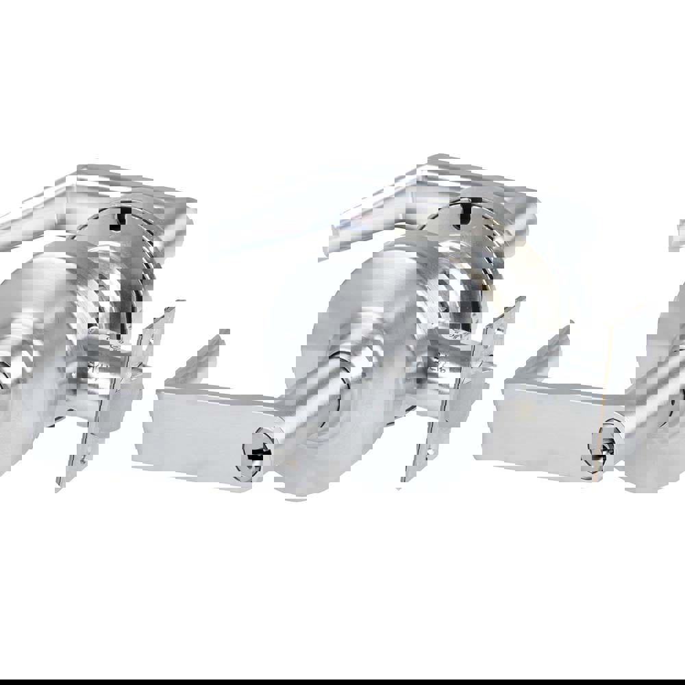 Lever Locksets; Door Thickness: 1 3/8 - 1 3/4; Key Type: Keyed Alike; Back Set: 2-3/4; For Use With: Commerical installation; Finish/Coating: Satin Chrome; Material: Brass; Material: Brass; Door Thickness: 1 3/8 - 1 3/4; Lockset Grade: Grade 2; Cylinder T