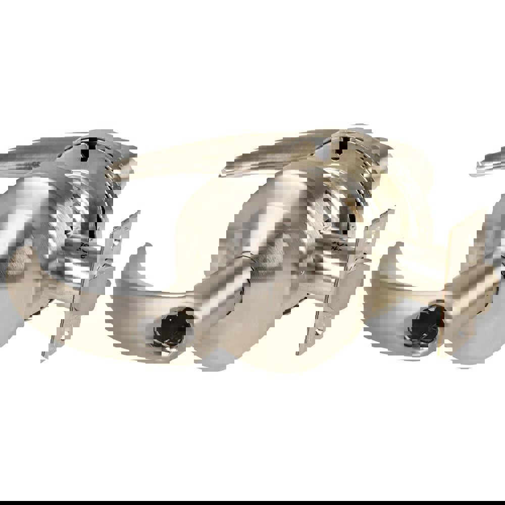 Lever Locksets; Lockset Type: Cylindrical Lock ; Key Type: Keyless ; Back Set: 2-3/4 (Inch); Cylinder Type: No Keyway ; Material: Metal ; Finish: Satin Nickel