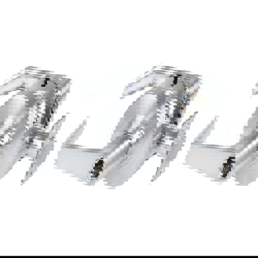 Lever Locksets; Lockset Type: Cylindrical Lock ; Key Type: Keyless ; Back Set: 2-3/4 (Inch); Cylinder Type: No Keyway ; Material: Metal ; Finish: Satin Chrome