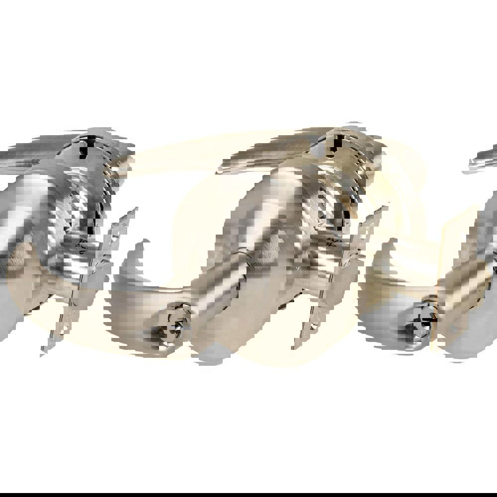 Lever Locksets; Lockset Type: Cylindrical Lock ; Key Type: Keyed Different ; Back Set: 2-3/4 (Inch); Cylinder Type: Schlage C Keyway ; Material: Metal ; Finish: Satin Nickel