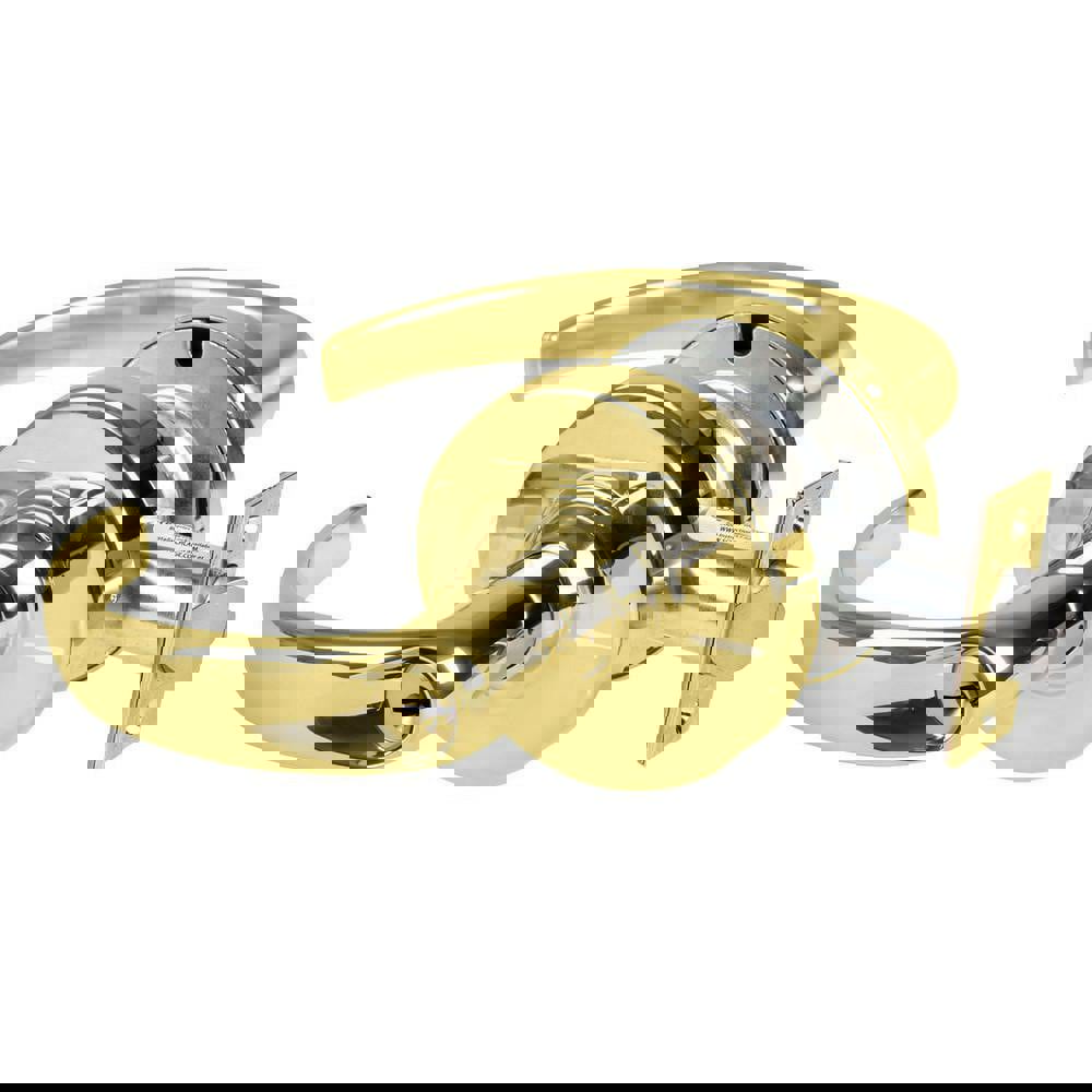 Lever Locksets; Lockset Type: Cylindrical Lock ; Key Type: Keyed Different ; Back Set: 2-3/4 (Inch); Cylinder Type: Schlage C Keyway ; Material: Metal ; Finish: Bright Brass