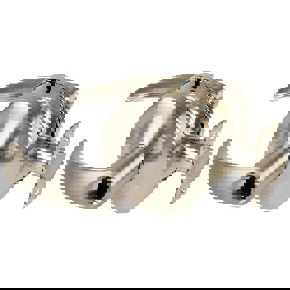 Lever Locksets; Lockset Type: Cylindrical Lock ; Key Type: Keyless ; Back Set: 2-3/4 (Inch); Cylinder Type: No Keyway ; Material: Metal ; Finish: Satin Nickel