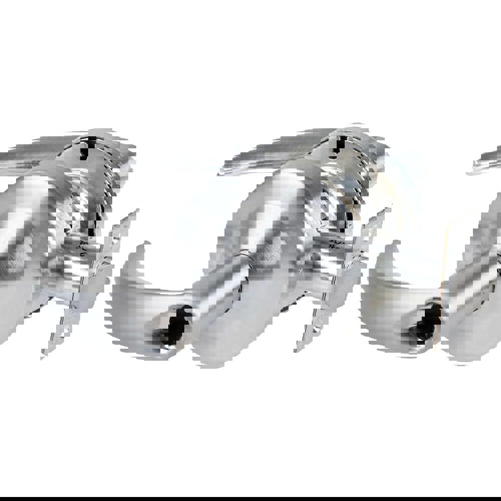 Lever Locksets; Lockset Type: Cylindrical Lock ; Key Type: Keyless ; Back Set: 2-3/4 (Inch); Cylinder Type: No Keyway ; Material: Metal ; Finish: Satin Chrome