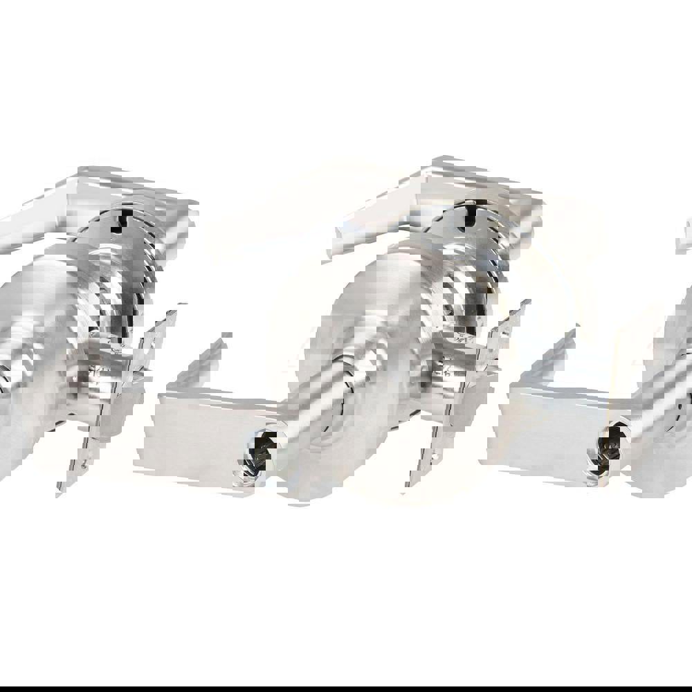 Lever Locksets; Lockset Type: Cylindrical Lock ; Key Type: Keyless ; Back Set: 2-3/4 (Inch); Cylinder Type: No Keyway ; Material: Metal ; Finish: Satin Nickel