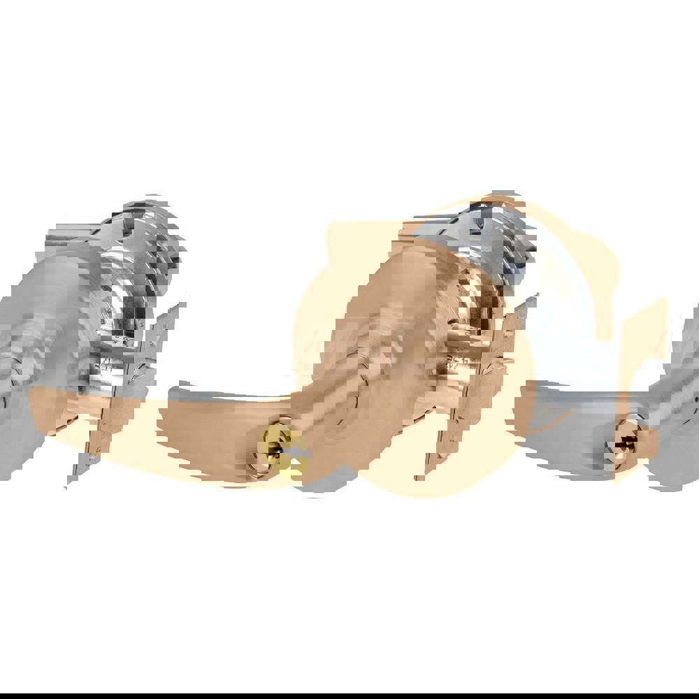 Lever Locksets; Lockset Type: Cylindrical Lock ; Key Type: Keyed Different ; Back Set: 2-3/4 (Inch); Cylinder Type: Schlage C Keyway ; Material: Metal ; Finish: Satin Bronze