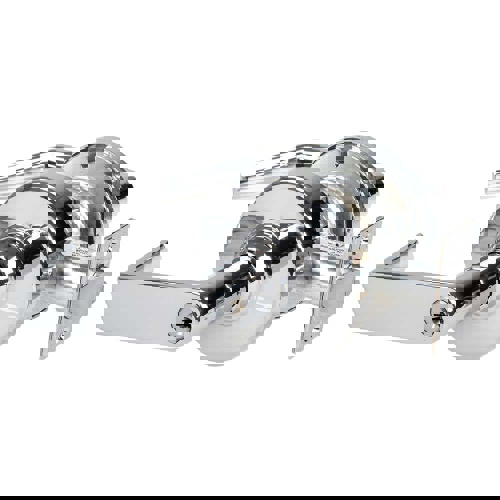 Lever Locksets; Door Thickness: 1 3/8 - 1 3/4; Key Type: Keyed Alike; Back Set: 2-3/4; For Use With: Commerical installation; Finish/Coating: Brushed Chrome; Bright Chrome; Material: Brass; Material: Brass; Door Thickness: 1 3/8 - 1 3/4; Lockset Grade: Gr