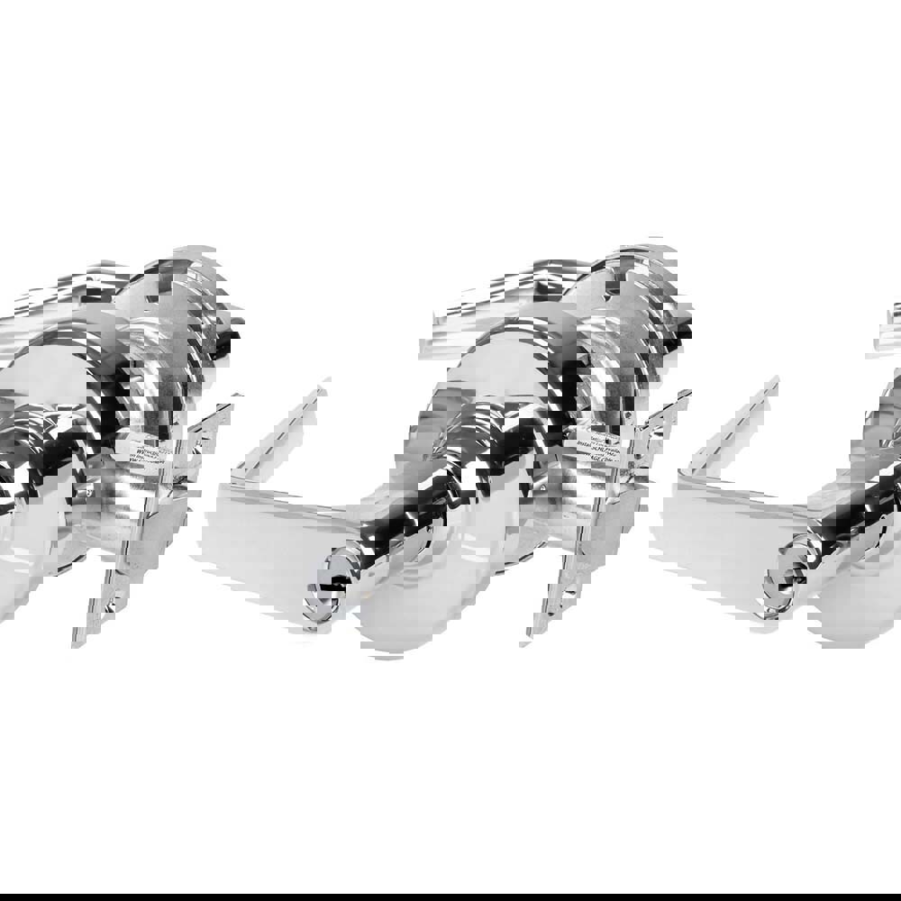 Lever Locksets; Door Thickness: 1 3/8 - 1 3/4; Key Type: Keyed Alike; Back Set: 2-3/4; For Use With: Commerical installation; Finish/Coating: Brushed Chrome; Bright Chrome; Material: Brass; Material: Brass; Door Thickness: 1 3/8 - 1 3/4; Lockset Grade: Gr