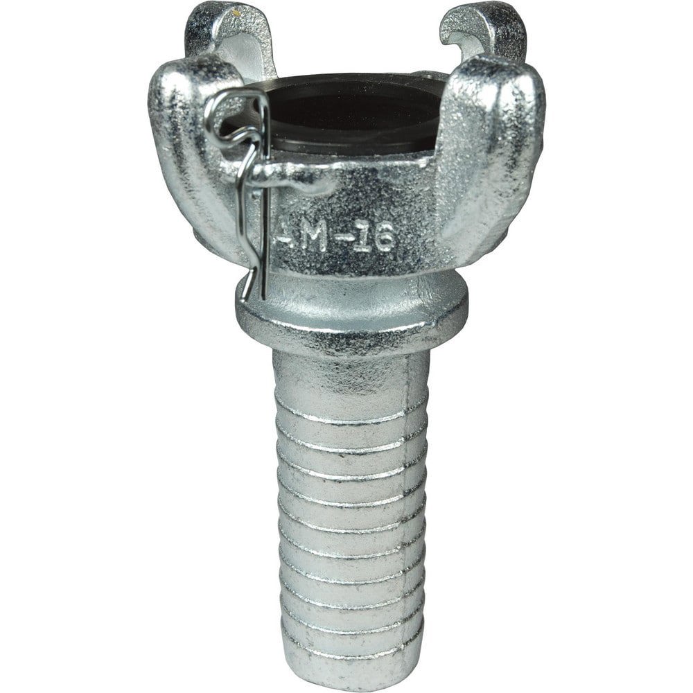 Universal Hose Couplings; Type: Hose Ends ; Material: Plated Iron ; Thread Standard: Non-Threaded ; Connection Type: Barb ; Maximum Pressure: 150psi ; Epa Watersense Certified: No