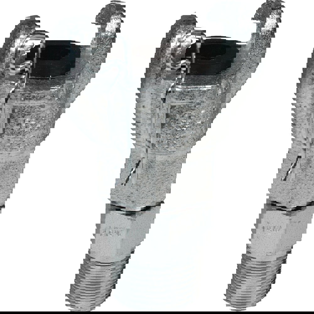 Universal Hose Couplings; Type: Swivel Male Ends ; Material: Plated Iron ; Thread Size: 1/2 ; Thread Standard: NPT ; Connection Type: Threaded ; Maximum Pressure: 150psi