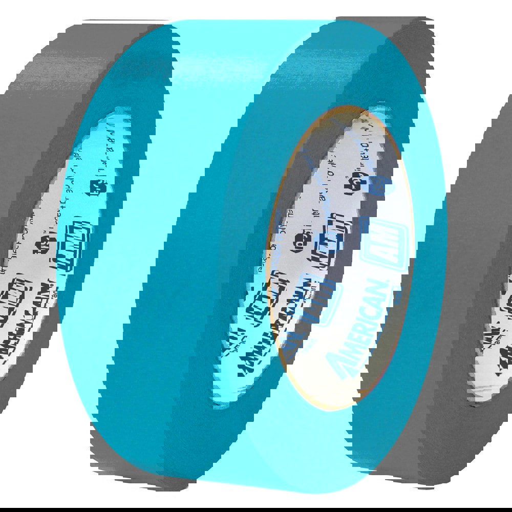 Masking & Painters Tape; Tape Type: Masking Tape ; Tape Material: Crepe Paper ; Length (Meters): 54.80 ; Thickness (mil): 6.6 ; Color: Aqua ; Series: AM