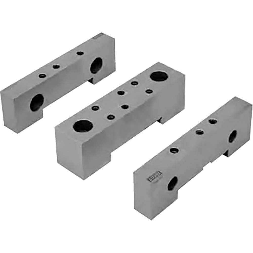Vise Jaw Sets; Jaw Width (mm): 203.2; Jaw Width (Inch): 8; Set Type: Component Kit; Material: Steel; Vise Compatibility: 8