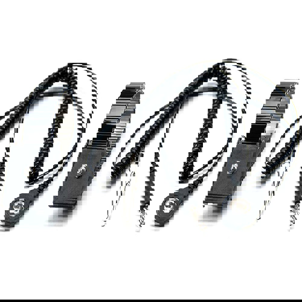 Reusable Metal Metal ESD Wrist Strap