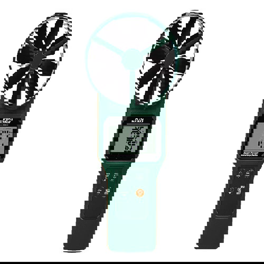 0.2 to 30 m/Sec Air CFM, CMM Anemometer and Psychrometer