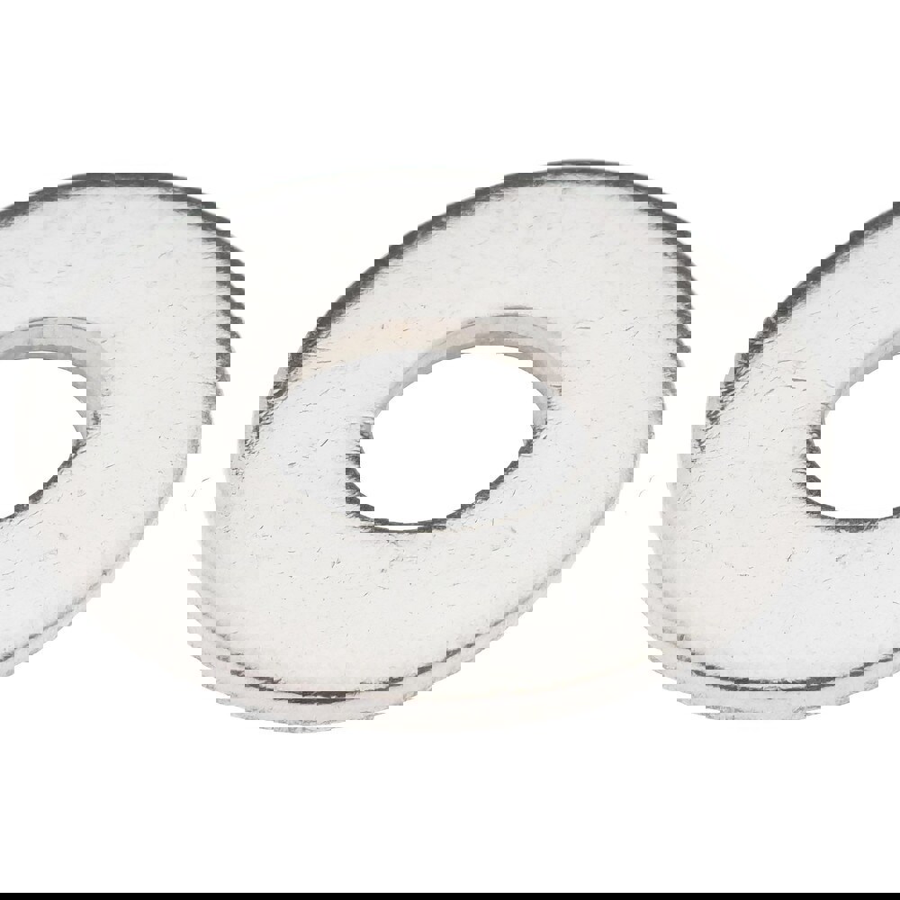 6L Screw Standard Flat Washer: Grade AN960 Stainless Steel, Passivated Finish