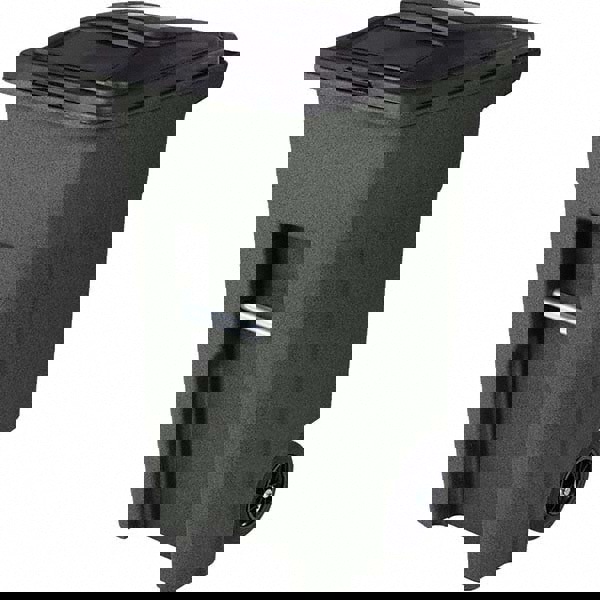 32 Gal Rectangle Greenstone Trash Can