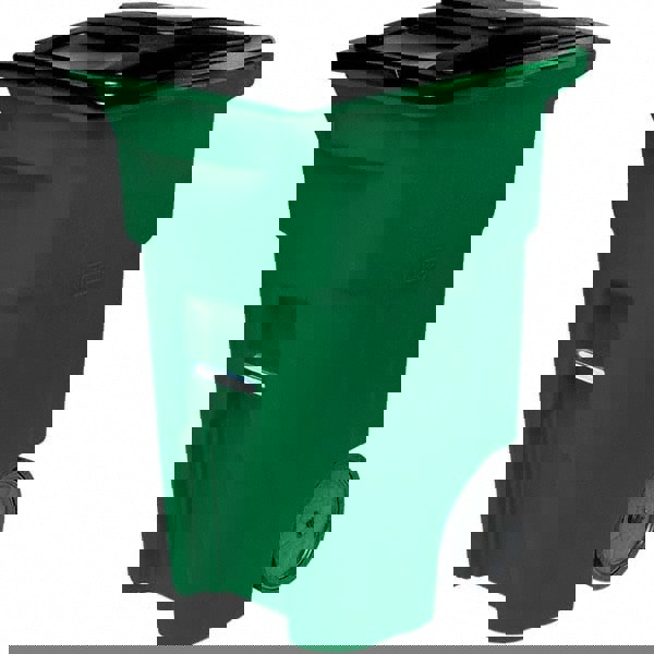 64 Gal Rectangle Waste Green Trash Can