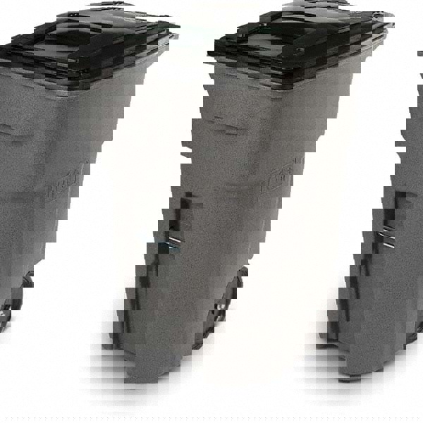 96 Gal Rectangle Graystone Trash Can