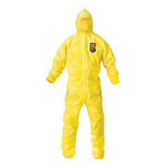 COVERALL,CHEM,LG,12/CT,YL