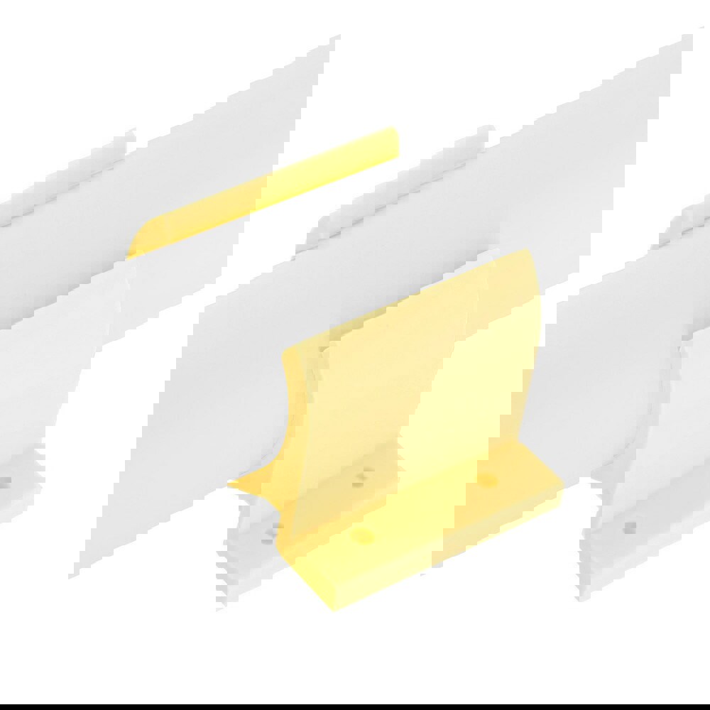 Framing Pipe Accessories; Accessory Type: Surface Clip ; For Use With: Flexpipe Systems ; Material: Plastic ; Color: Ivory ; UNSPSC Code: 40175300