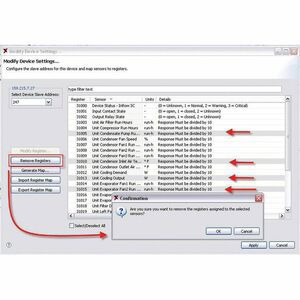 STRUXUREWARE DATA CENTER EXPERT MODBUS T