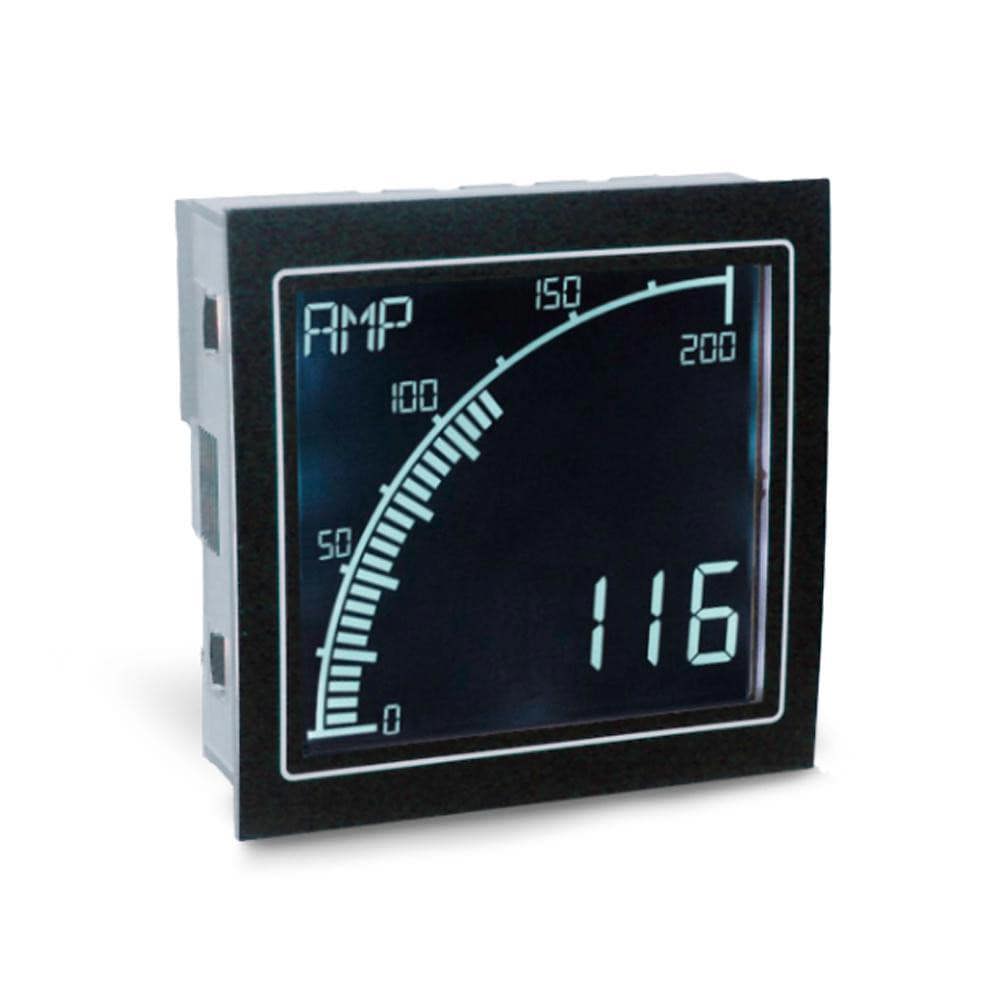 Panel Meters; Panel Meter Type: Panel Meter ; Power Measurement Type: AC Ammeter; DC Ammeter ; Panel Meter Display Type: Digital LCD ; Maximum Input AC Amperage: 5 ; Maximum Input DC Amperage (mA): 5 ; Measures: Current