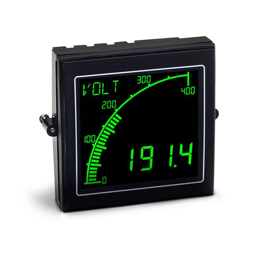 Panel Meters; Panel Meter Type: Panel Meter ; Power Measurement Type: AC Voltmeter; DC Voltmeter; AC Ammeter; DC Ammeter; Frequency Meter ; Panel Meter Display Type: Digital LCD ; Maximum Input Voltage: 600 ; Maximum Input AC Amperage: 5