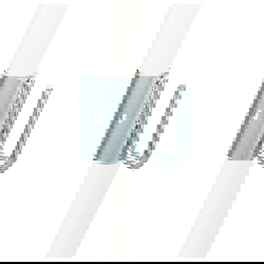 Framing Pipe Fittings & Connectors; Product Type: Open Sleeve Hanger ; Material: Steel; Galvanized Iron ; Compatible Pipe Shape: Round ; Coating/Finish: Galvanized ; ESD: No ; UNSPSC Code: 40175300