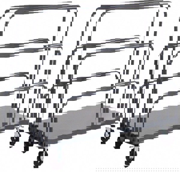 Platform Truck: 2,000 lb Capacity, Cold-Rolled Steel Deck, 24