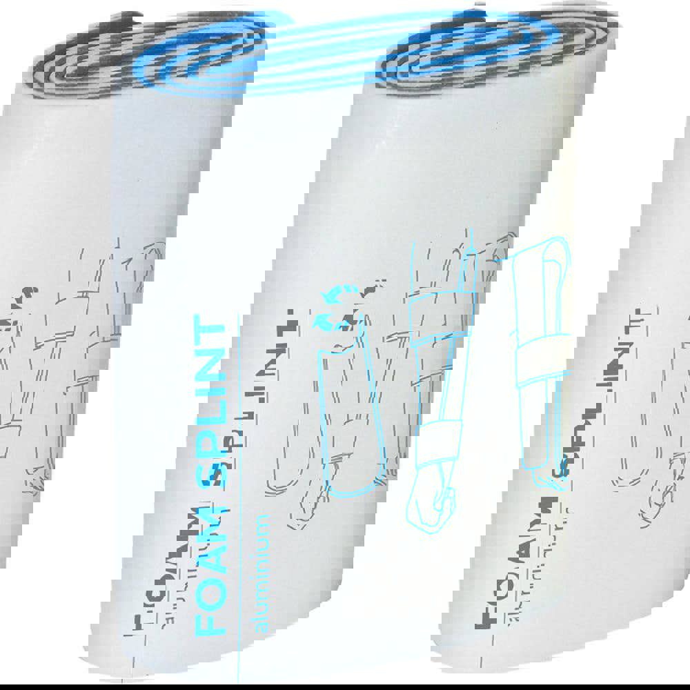 Orthopedic Braces; Type: Roll Splint ; Material: Aluminium Foam ; Overall Length (Inch): 4-1/2 ; Height: 3-1/2 ; Width: 1-3/4 ; Unitized Kit Packaging: Yes