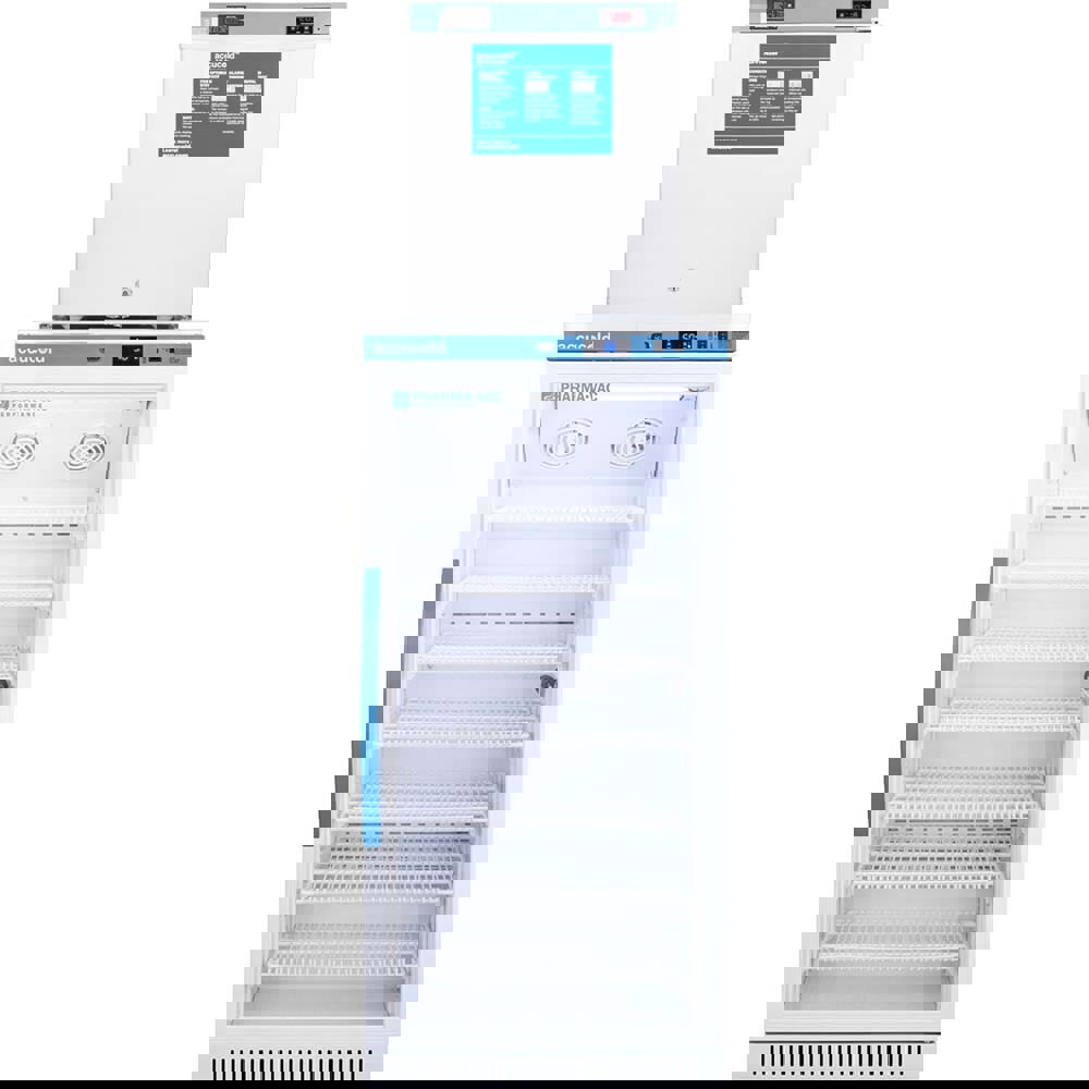 Pharmacy, Medical-Laboratory Combination Refrigerator/Freezer: 9 cu ft Capacity, -20 to 8 &deg; C, 23-3/8