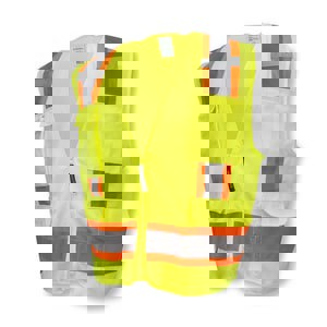 XXXL Size 2 Tone Vest in Lime