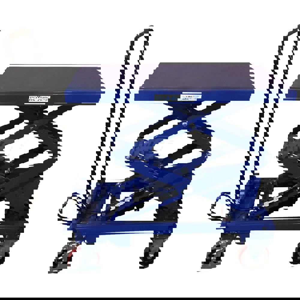 800 Lb Capacity Hydraulic Scissor Elevating Cart