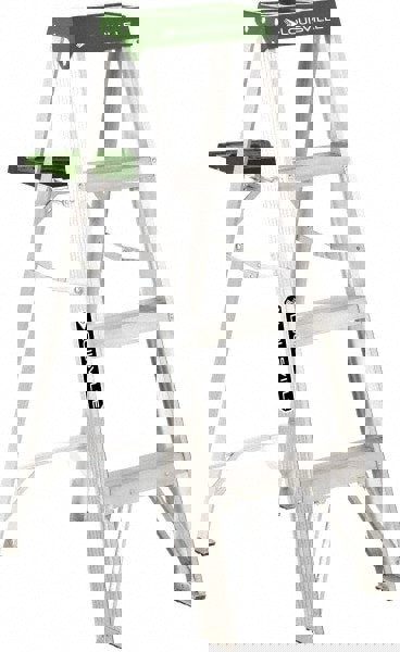 3-Step Aluminum Step Ladder: Type II, 4' High