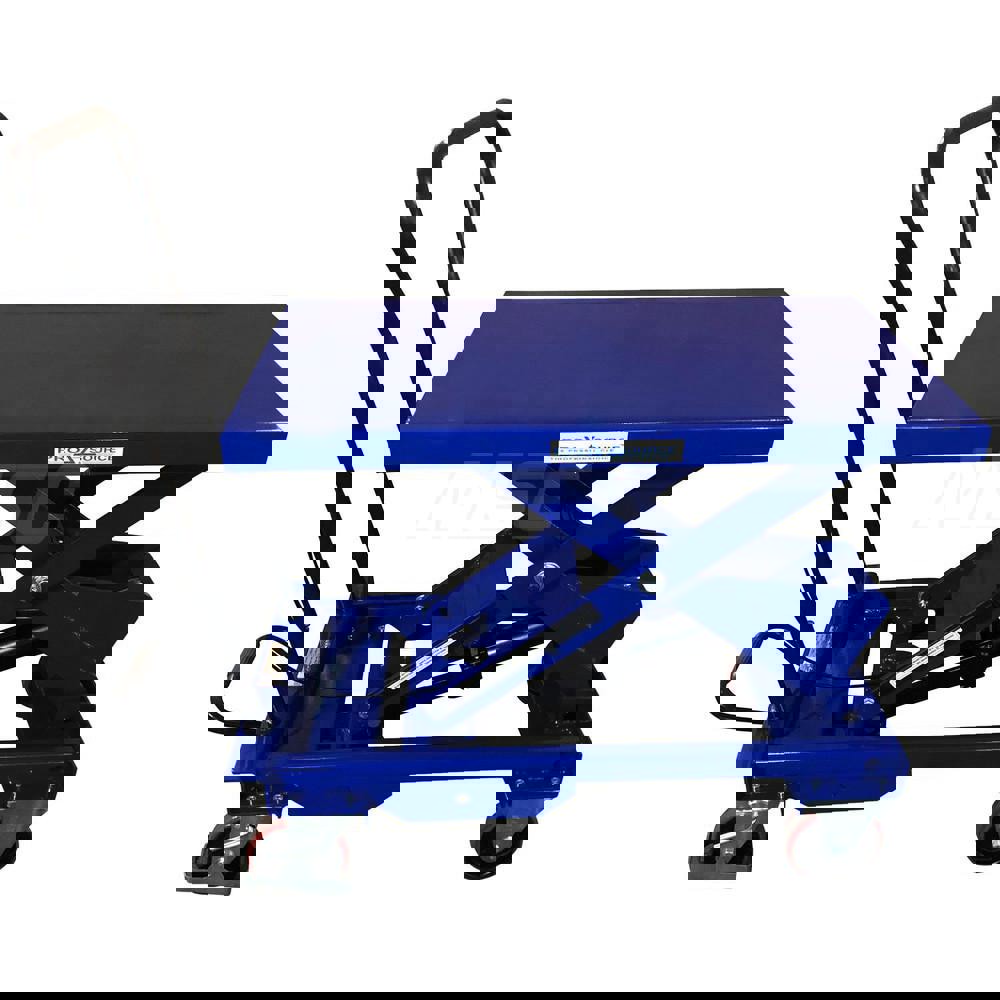 1,100 Lb Capacity Hydraulic Scissor Elevating Cart