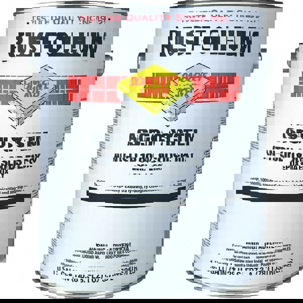 Protective Coating: 1 gal Can, Textured Finish, Gray & Silver