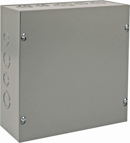 Junction Box Electrical Enclosure: Steel, NEMA 1