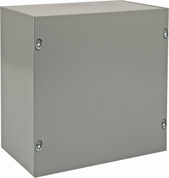 Junction Box Electrical Enclosure: Steel, NEMA 1