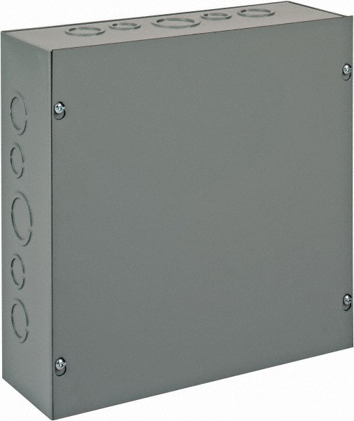 Junction Box Electrical Enclosure: Steel, NEMA 1